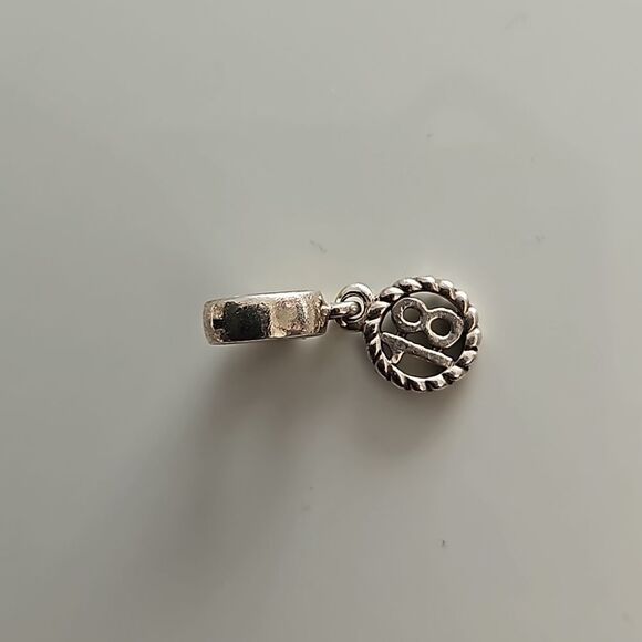 Pandora Authentic 18th Celebration Dangle Charm 925 ALE Sterling Silver - Picture 13 of 16